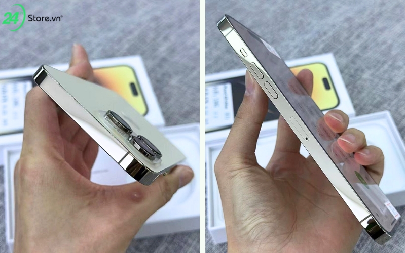 Kiểm tra kỹ tình trạng bên ngoài của iPhone 14 Pro cũ 128GB