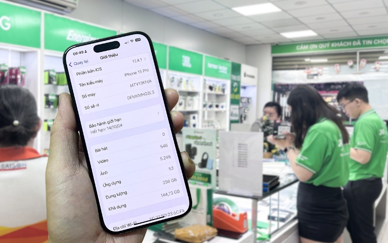 Kiểm tra iPhone 14 Pro 128GB cũ có bị khóa iCloud hay không?