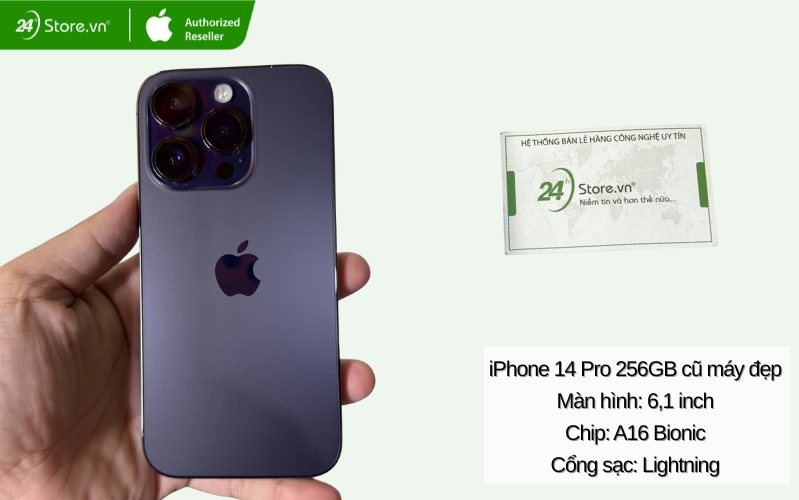 iphone 14 pro 256gb cũ máy đẹp chính hãng giá rẻ