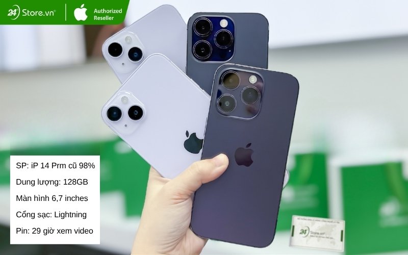 iphone 14 pro max cũ chính hãng giá rẻ