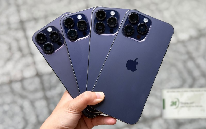 iphone 14 pro max đã qua sử dụng màu tím