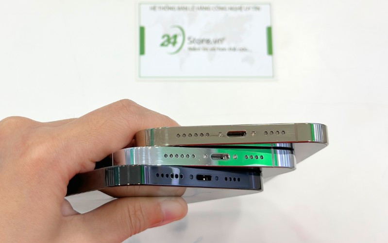 viền máy iphone 14 pro max cũ ảnh thực tế