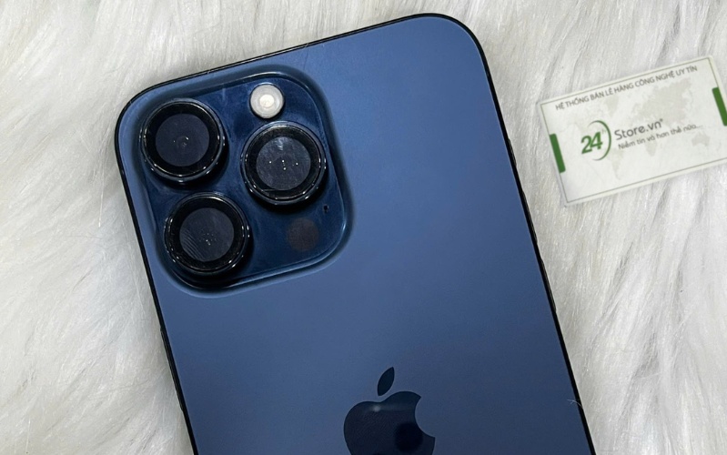 cận cảnh iphone 14 pro max 512gb màu tím