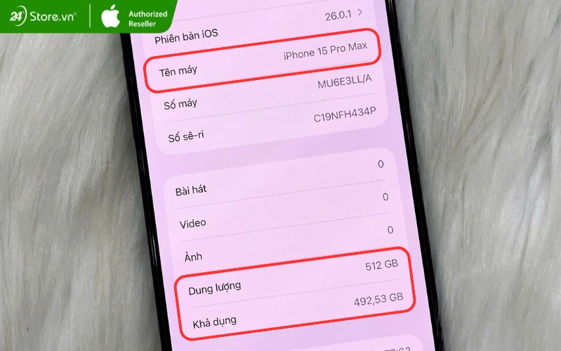 iphone 14 pro max 512gb cũ dung lượng lớn