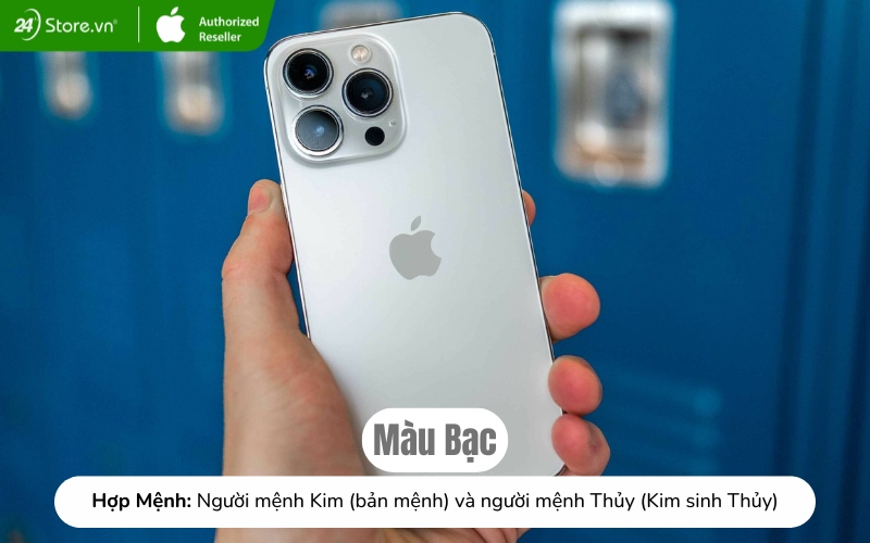 iphone 14 pro max màu bạc hợp người tuổi gì