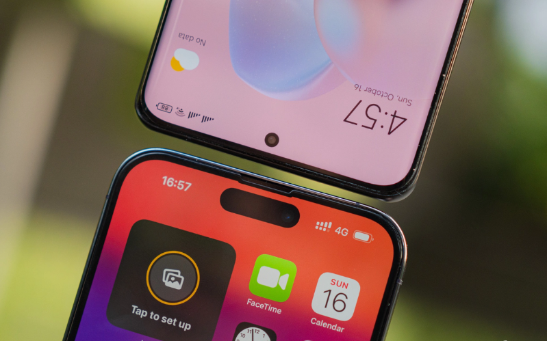 iPhone 14 Pro Max vs. Xiaomi 12S Ultra về camera trước 