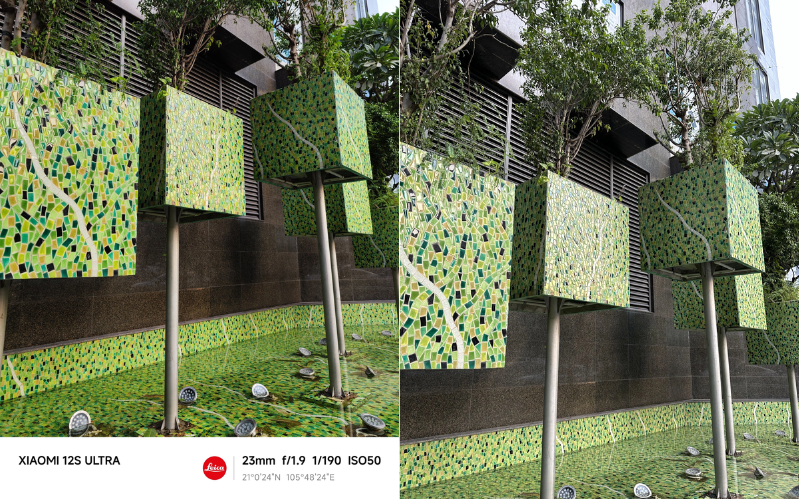 iPhone 14 Pro Max vs. Xiaomi 12S Ultra về góc rộng