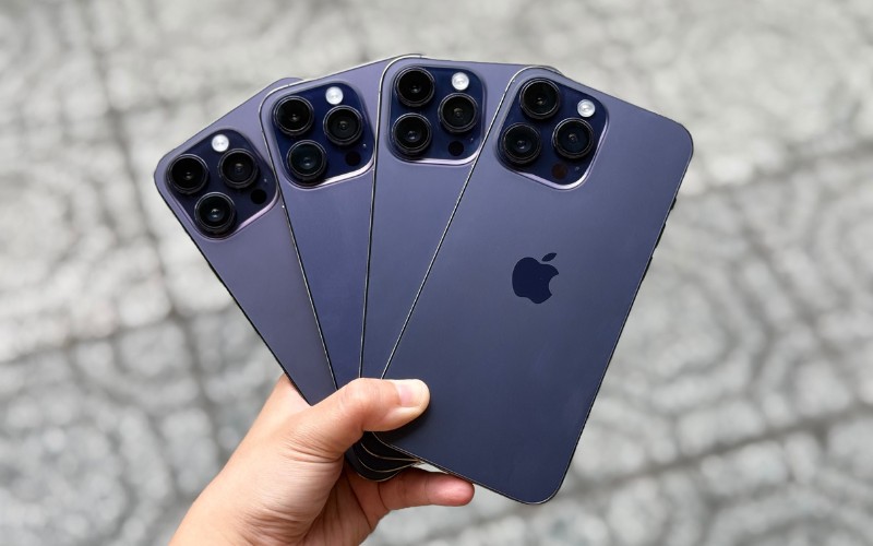 iphone 14 pro max cũ màu tím