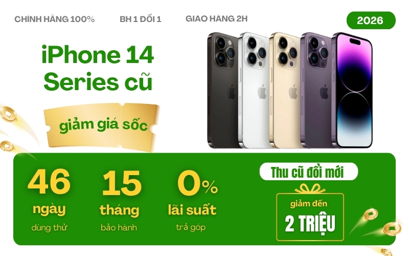 mua iphone 14 series cũ giá rẻ