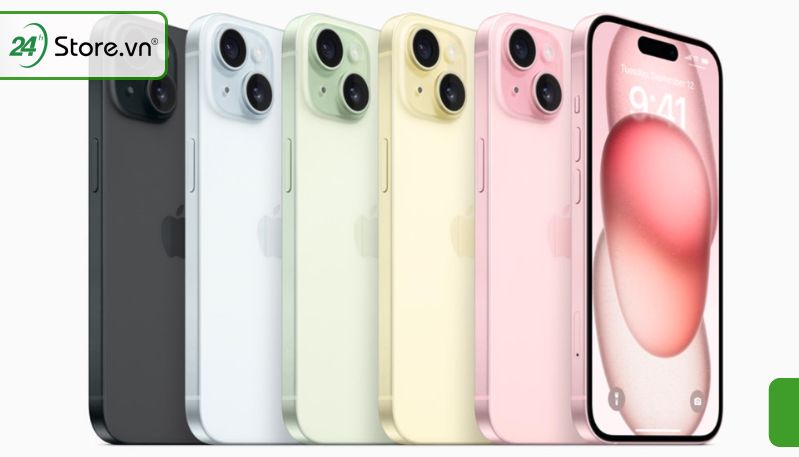 iphone 15 plus màu hồng