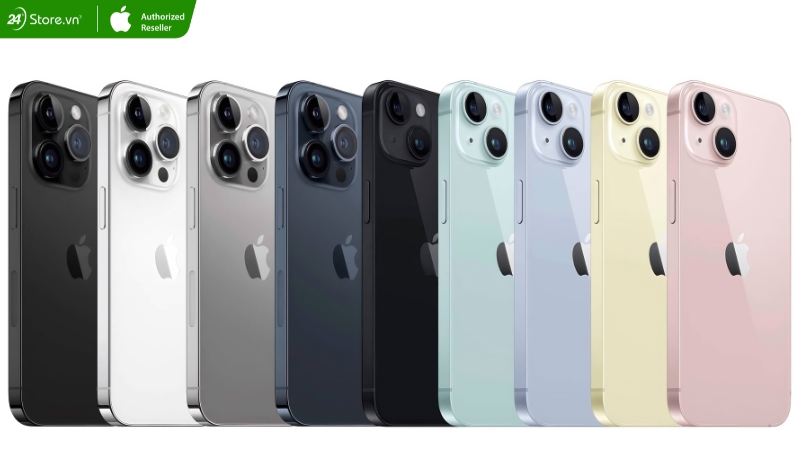 iPhone 15 có những màu nào