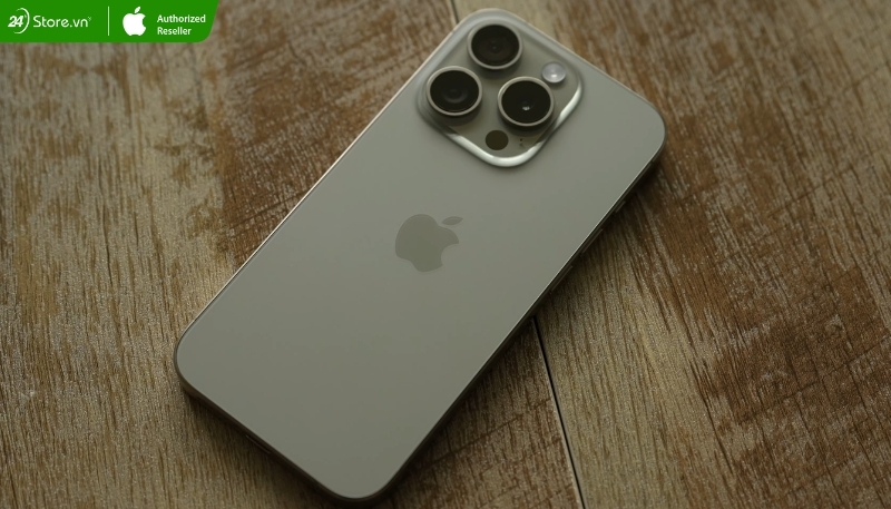 iPhone 15 Pro màu Titan Tự nhiên (Natural Titanium)