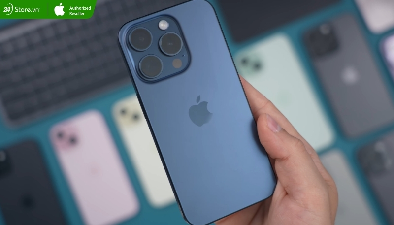 iPhone 15 Pro Max màu Titan Tự Xanh (Blue Titanium)