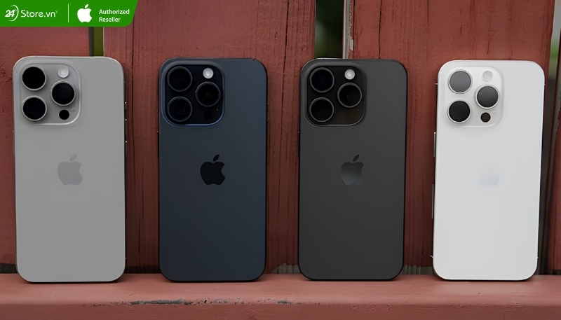 Màu iPhone 15 pro và iPhone 15 Pro Max