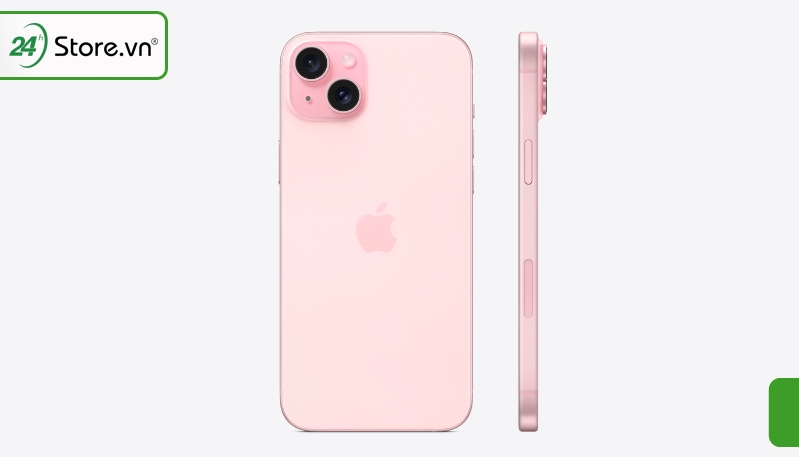 Phone 15 và iPhone 15 Plus Màu Hồng (Pink)