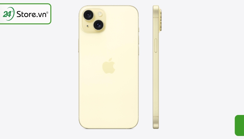 Phone 15 và iPhone 15 Plus Màu Vàng (Yellow)