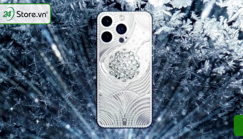  iPhone 15 Pro Max Diamond Snowflake