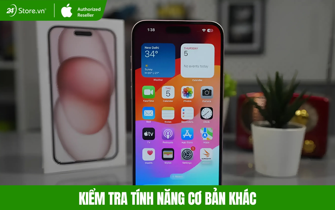 Điện thoại iPhone 15 Plus 256GB cũ