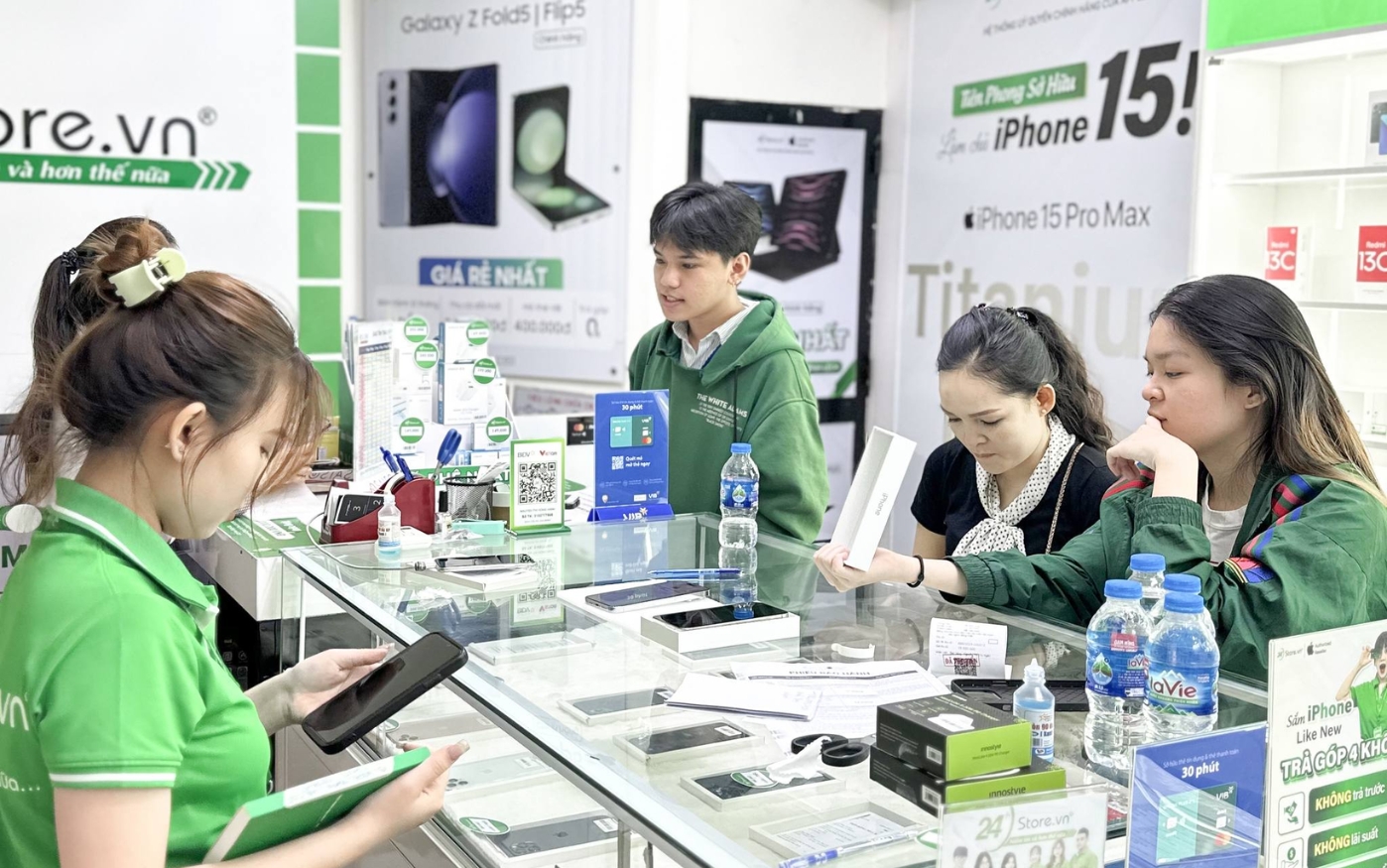 iphone 15 plus cũ giá rẻ tại 24hstore