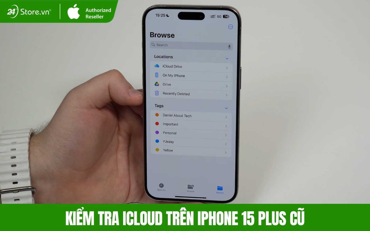 review mua iphone 15 plus cũ