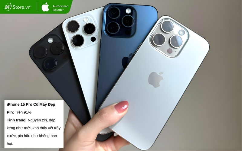 giá iphone 15 pro cũ