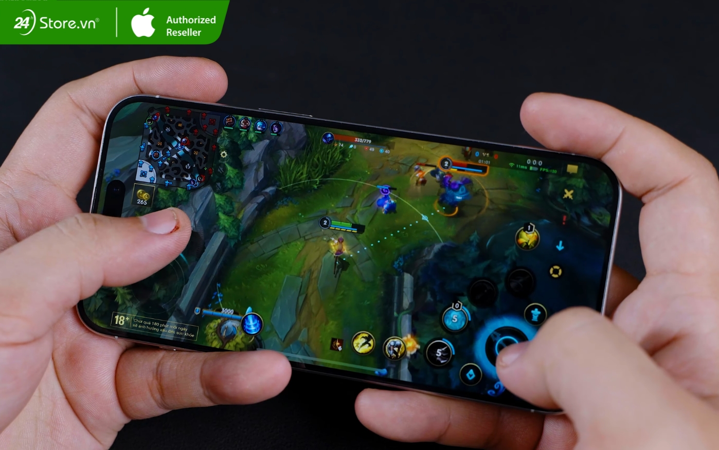 test game iphone 15 pro max 1tb cũ