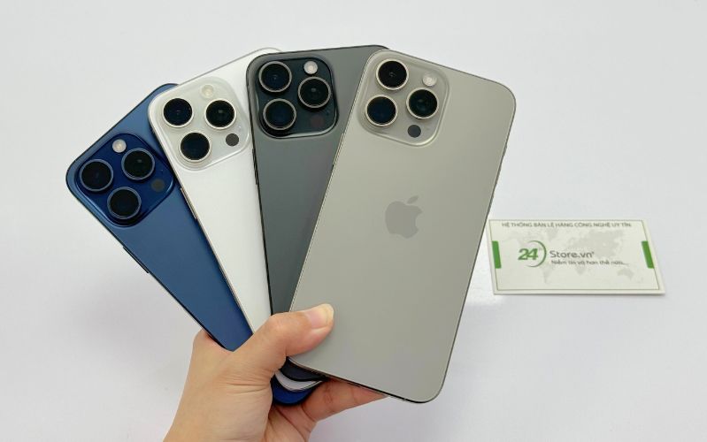 iphone 15 pro max 256gb cũ full màu