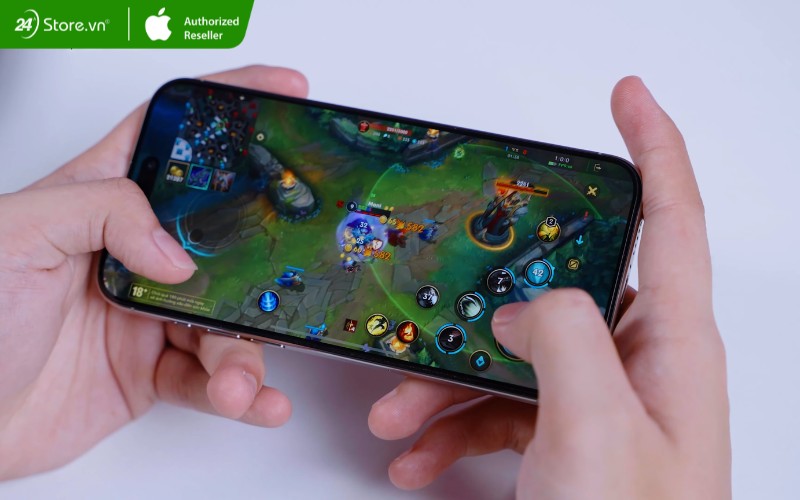 test game trên iphone 15 pro max cũ