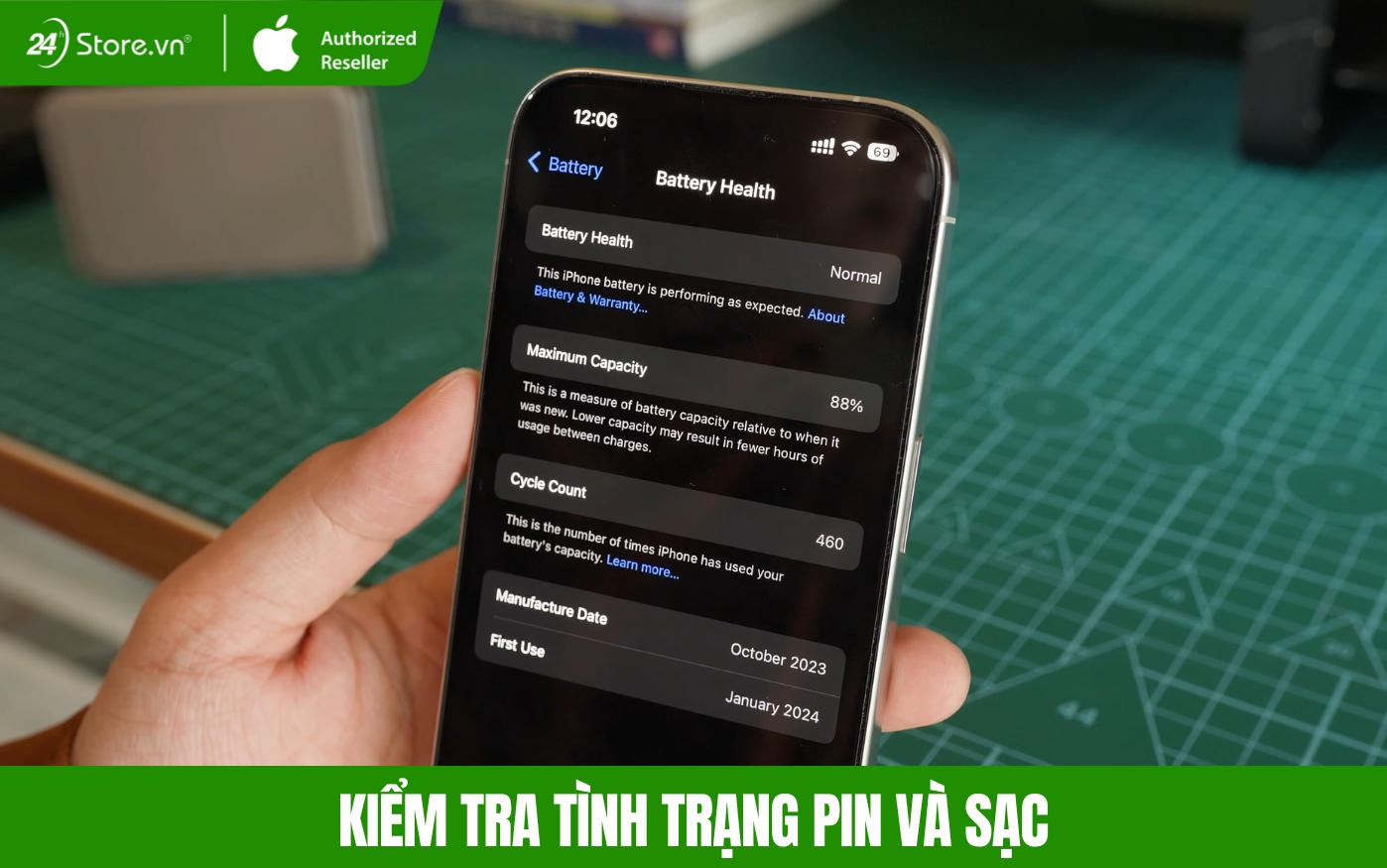 mua iphone 15 series cũ chính hãng tại 24hstore 