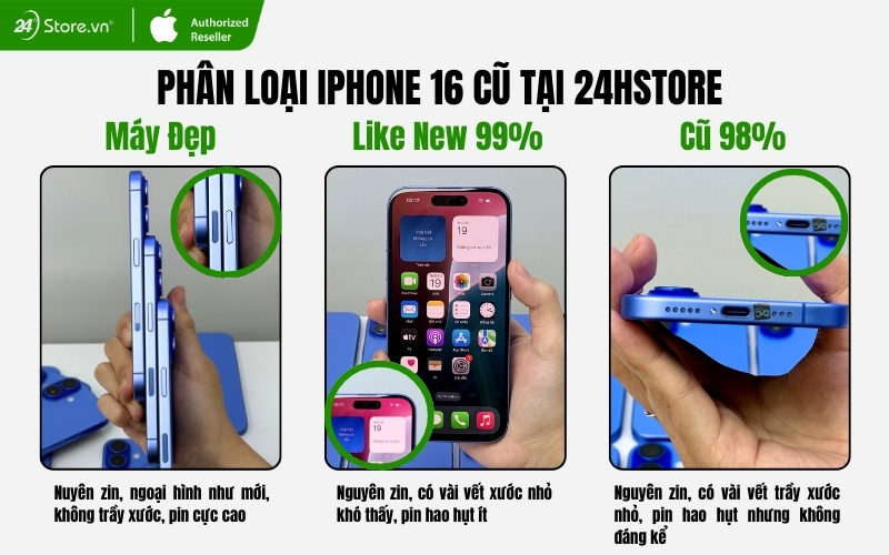 iphone 16 128gb cũ