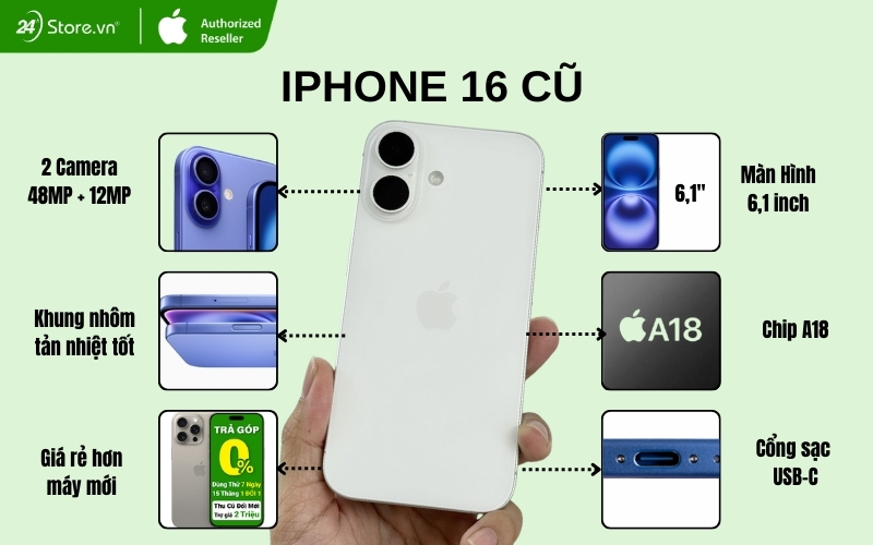 iphone 16 cũ