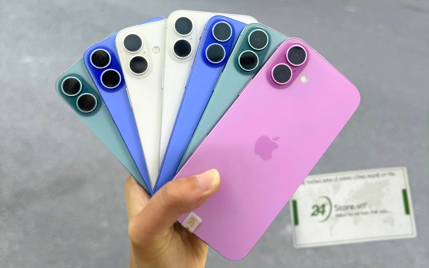 mua iphone 16 128gb chính hãng tại 24hstore