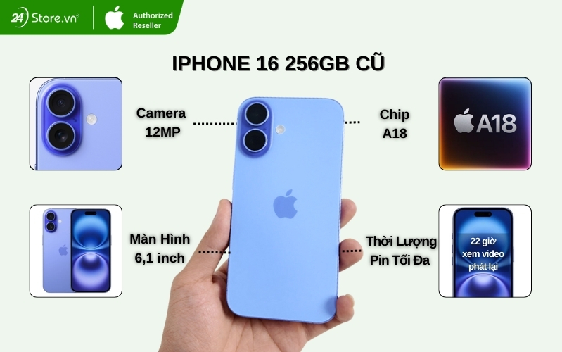 giá iphone 16 256gb cũ đẹp