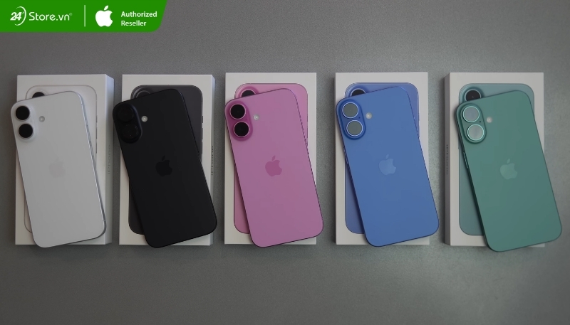 iPhone 16 có màu nào