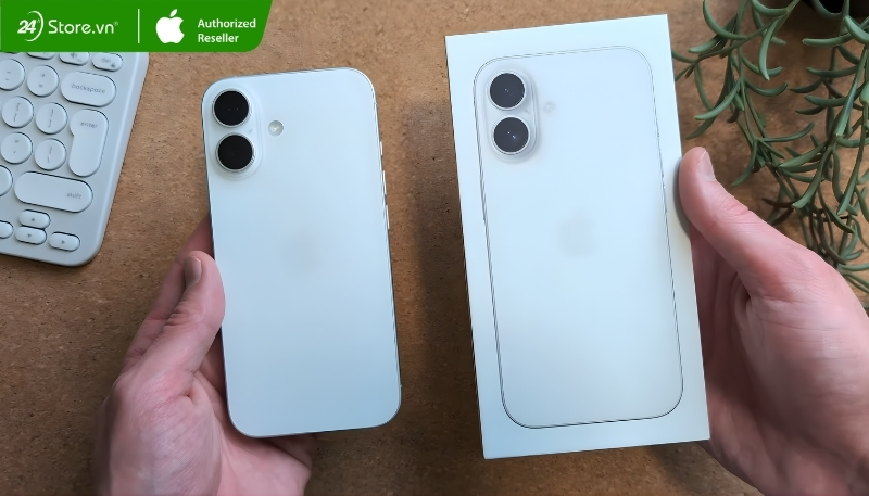 iPhone 16 màu Trắng