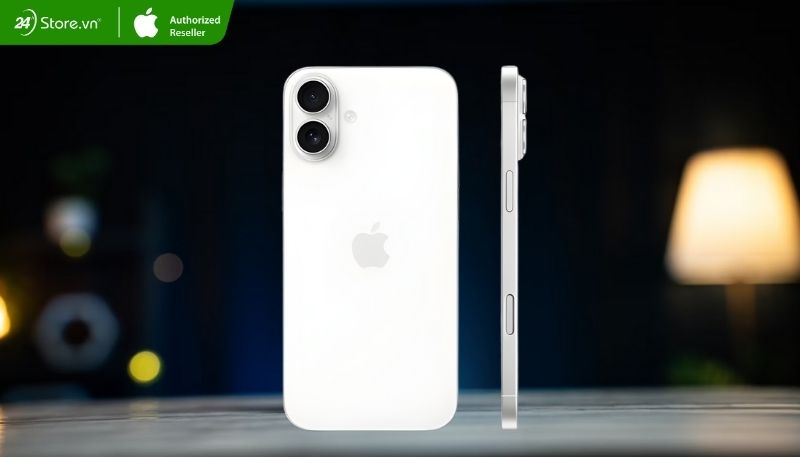 iPhone 16 tiêu chuẩn màu Trắng