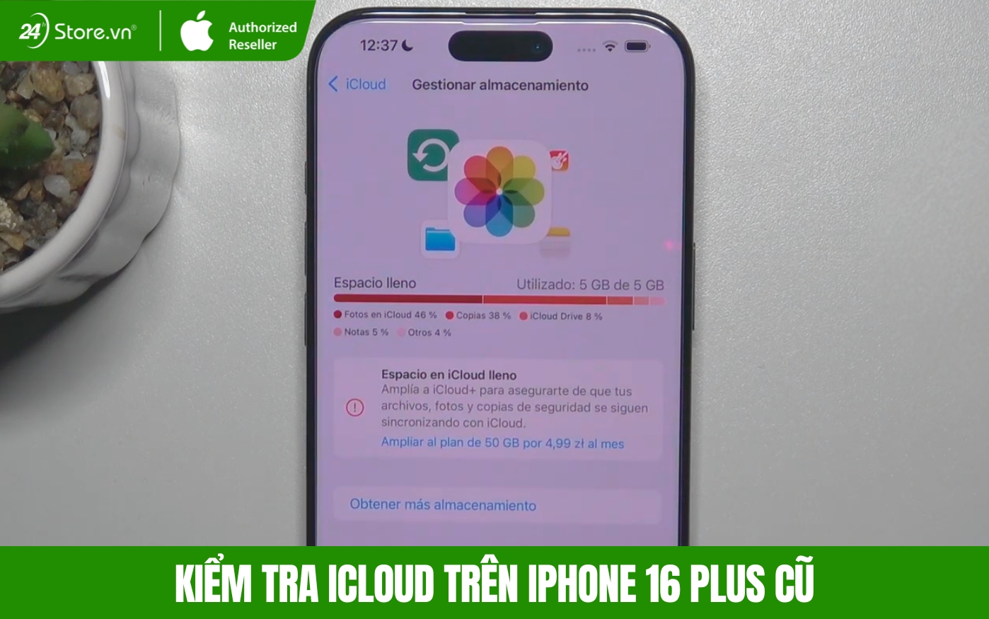test iphone 16 plus cũ zin