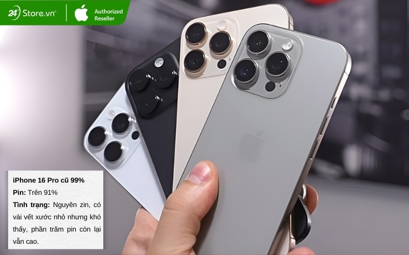 điện thoại iphone 16 pro cũ 99%