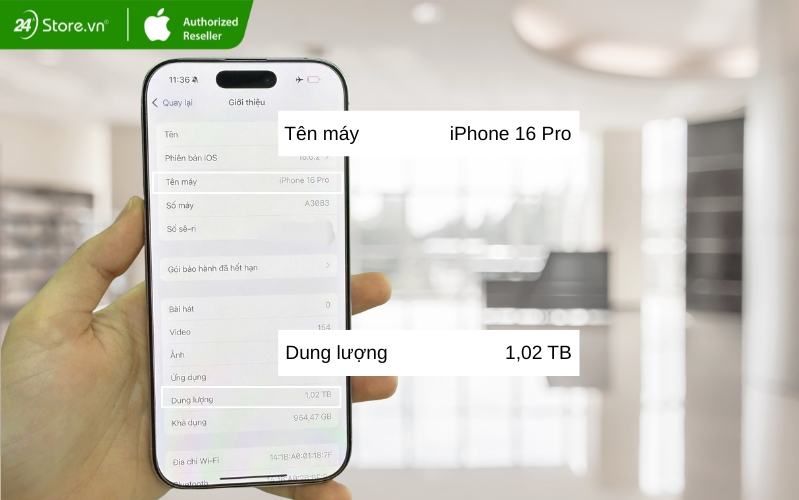 iphone 16 pro 1tb đã qua sử dụng
