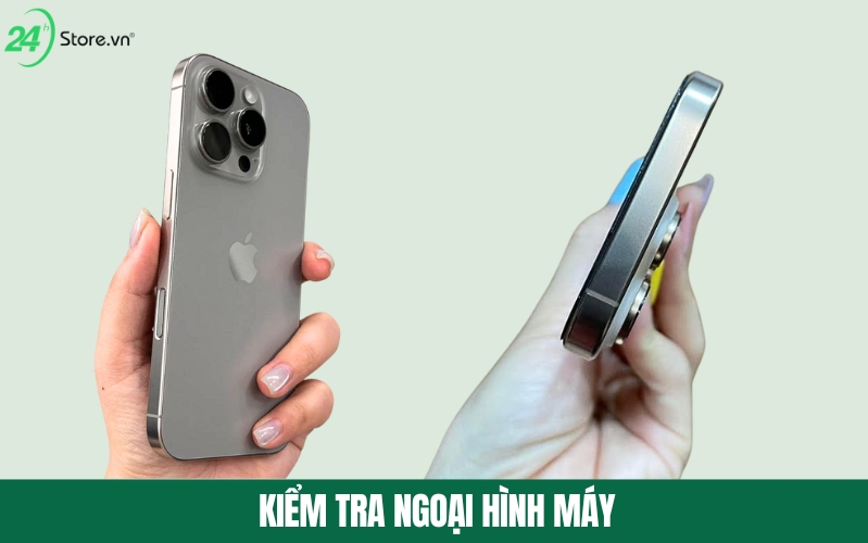 cách kiểm tra iphone 16 pro 256gb cũ chính hãng