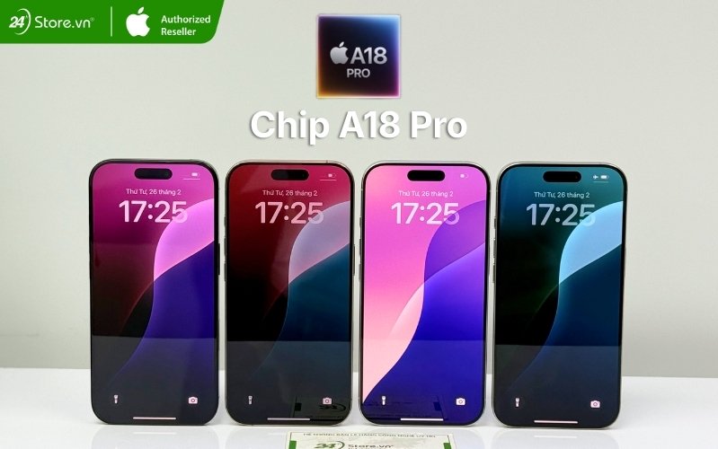 iphone 16 pro max cũ sử dụng chip a18 pro