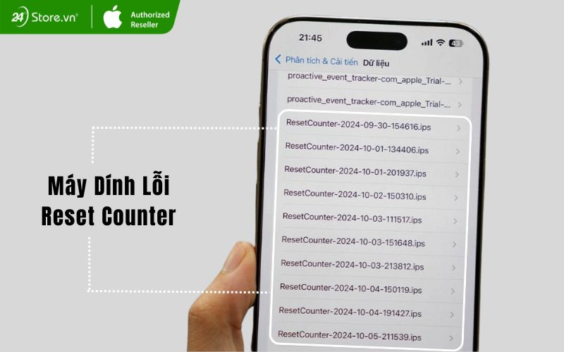 iphone 16 pro max lỗi phần cứng