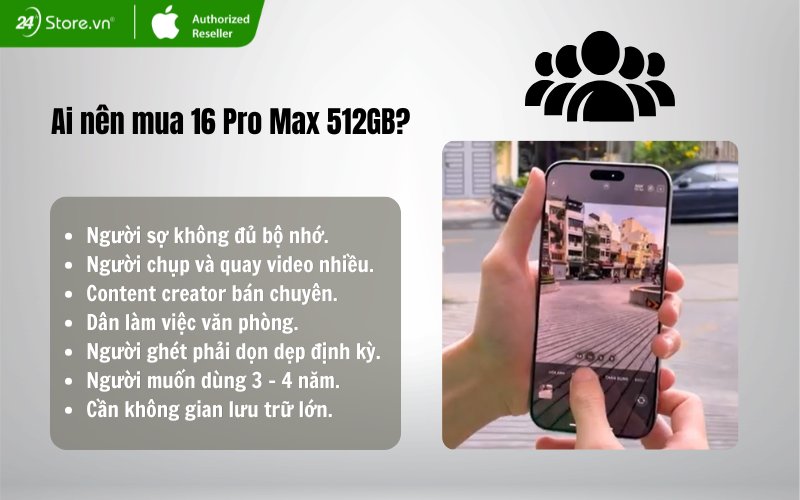 ai nên mua iphone 16 pro max 512gb cũ