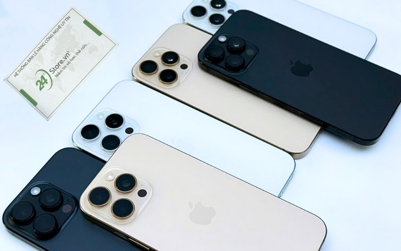 bảng màu iphone 16 pro max thực tế