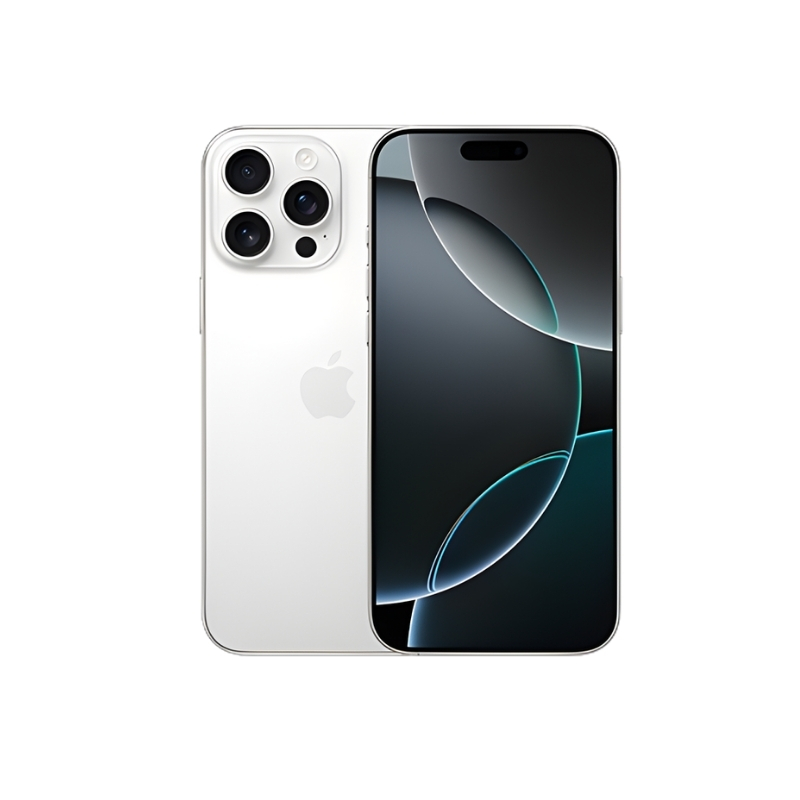 hình ảnh iphone 16 pro max titan trắng