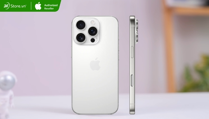 iPhone 16 Pro Max Titan Trắng