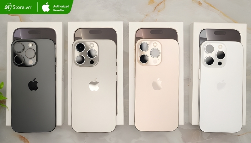 Mua iPhone 16 Pro Max màu nào đẹp