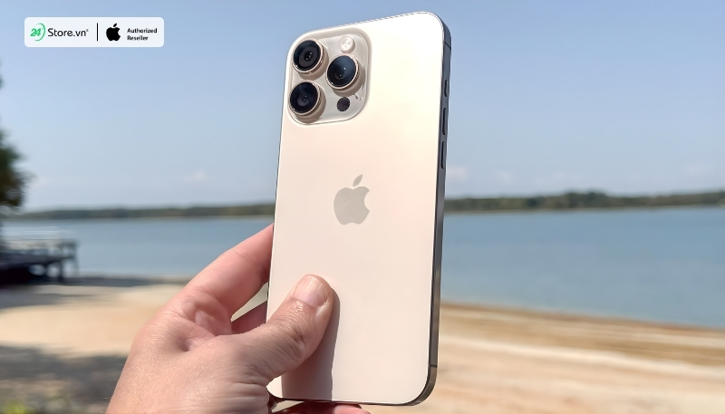 Ý nghĩa màu Titan sa Mạc iPhone 16 Pro Max