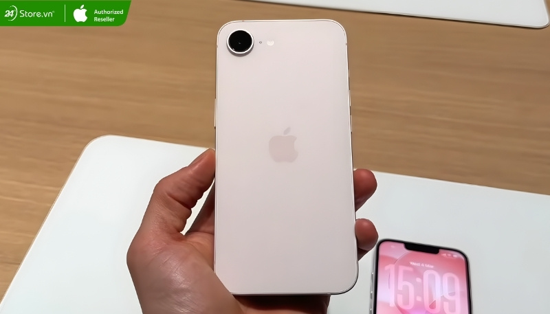 iphone 17e màu hồng phai