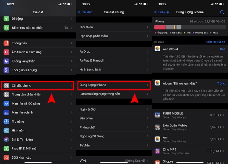 Hướng dẫn tăng tốc iPhone cực dễ dàng